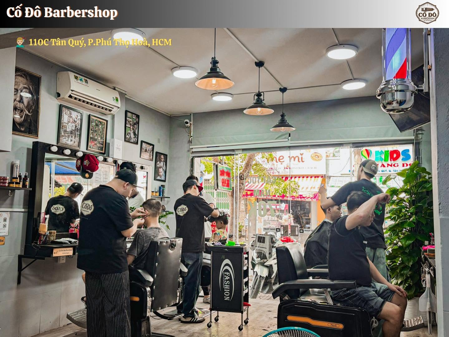 Tiệm rộng, nhiều ghế, ít phải chờ