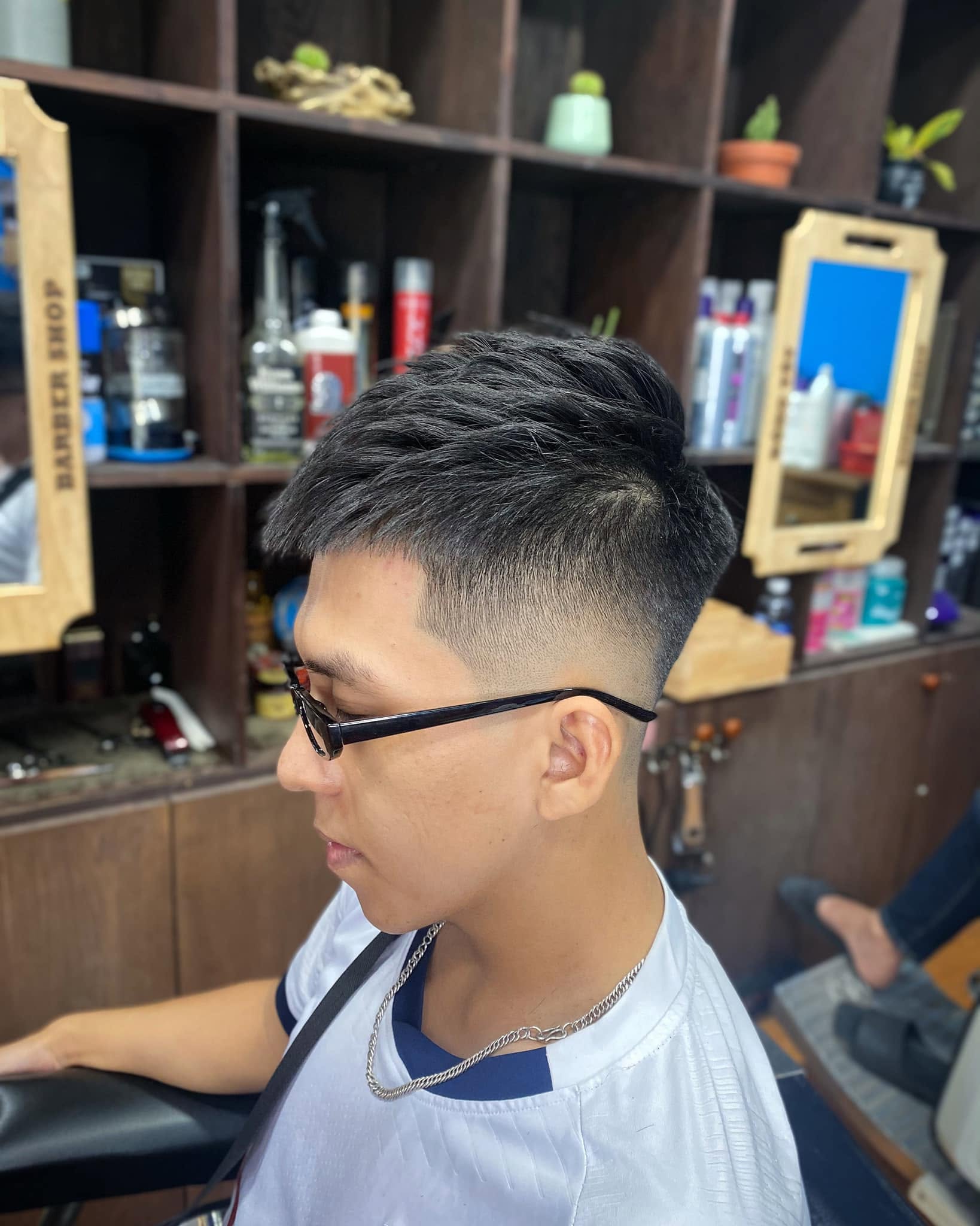Kiểu tóc Kiểu tóc French Crop tại Cố Đô Barbershop